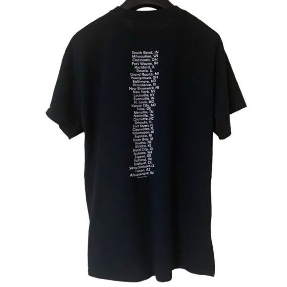 John Mellencamp Black 2019 On Tour Unisex Shirt Sz M - Picture 2 of 9